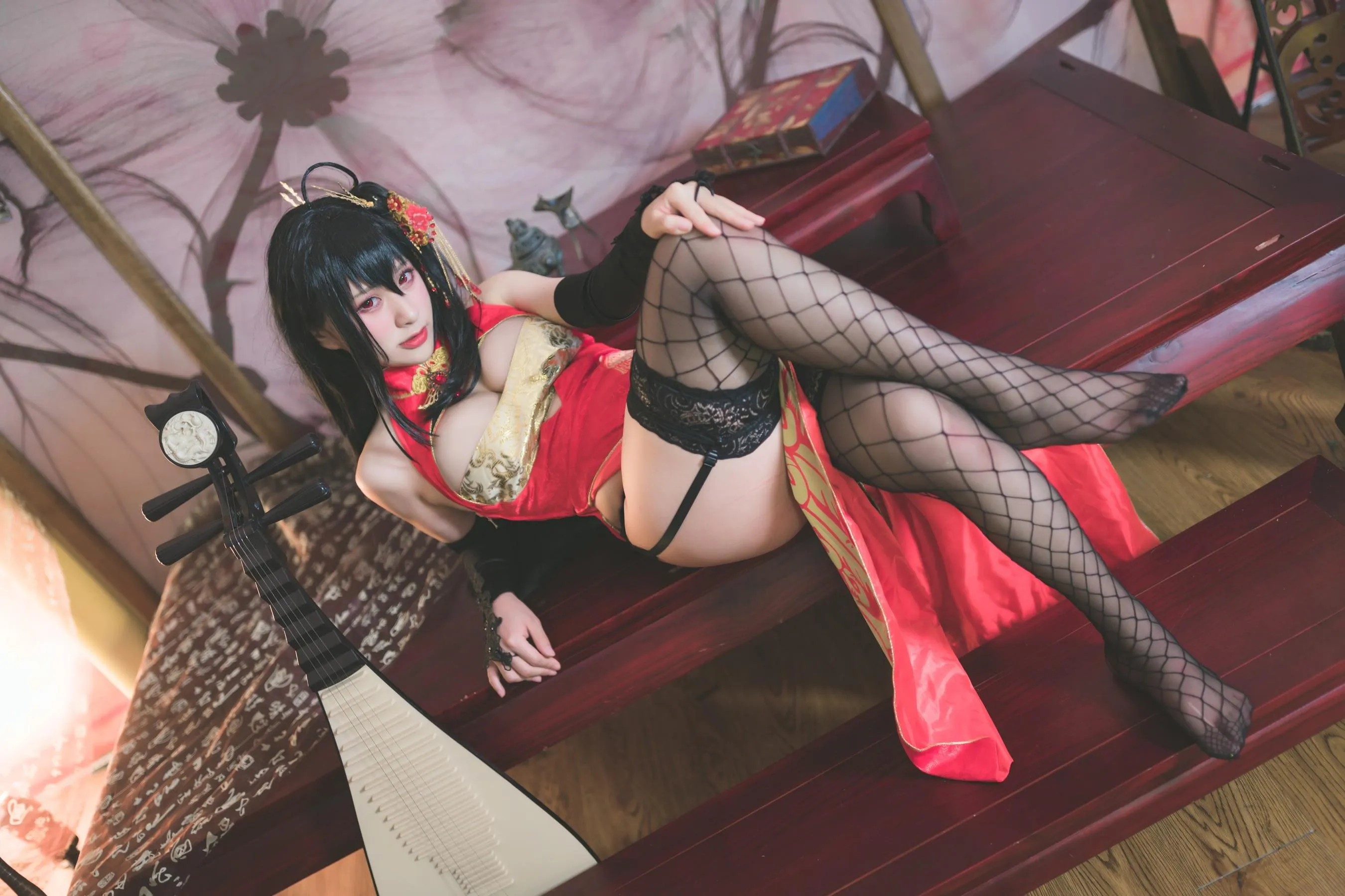 柘烟_Zuken – NO.04 大凤旗袍 [24P]插图4